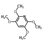 CAS#: 13131-24-3, 2,3,5,6-Tetramethoxypyridine