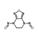 CAS#: 131357-57-8, 4,7-Dinitroso-4,5,6,7-Tetrahydro[1,2,5]Oxadiazolo[3,4-b]Pyrazine