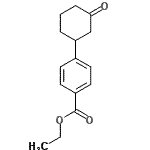 CAS#: 131379-22-1, Ethyl 4-(3-Oxocyclohexyl)Benzoate