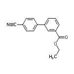 CAS#: 131379-34-5, Ethyl 4'-Cyano-3-Biphenylcarboxylate