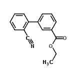CAS#: 131379-35-6, Ethyl 2'-Cyano-3-Biphenylcarboxylate