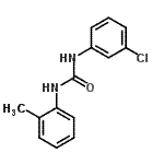CAS#: 13143-21-0, 1-(3-Chlorophenyl)-3-(2-Methylphenyl)Urea