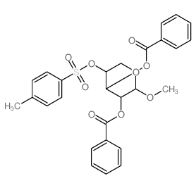 CAS#: 13143-92-5, Methyl 2-O,3-O-Dibenzoyl-4-O-(p-Tolylsulfonyl)-beta-L-Arabinopyranoside