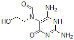CAS 登录号：131478-95-0， N-(2,4-二氨基-6-氧代-3H-嘧啶-5-基)-N-(2-羟基乙基)甲酰胺