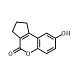 CAS#: 131526-88-0, 8-Hydroxy-2,3-Dihydrocyclopenta[c]Chromen-4(1H)-One