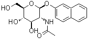 CAS#: 131531-82-3, 2-Naphthyl 2-Acetamido-2-Deoxy-beta-D-Glucopyranoside