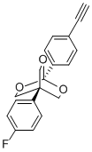CAS#: 131541-24-7, 4-(4-Ethynylphenyl)-1-(4-Fluorophenyl)-3,5,8-Trioxabicyclo[2.2.2]Octane