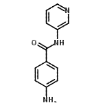 CAS 登录号：13160-59-3， 4-氨基-N-(3-吡啶基)苯甲酰胺