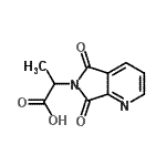 CAS#: 131615-98-0, 2-(5,7-Dioxo-5,7-Dihydro-6H-Pyrrolo[3,4-b]Pyridin-6-Yl)Propanoic Acid