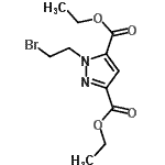 CAS 登录号：131727-29-2， 二乙基1-(2-溴乙基)-1H-吡唑-3,5-二羧酸酯