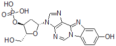 CAS#: 131759-78-9, [(2R,3S,5R)-5-(9-Hydroxybenzimidazolo[2,1-f]Purin-3-Yl)-2-(Hydroxymethyl)Oxolan-3-Yl] Dihydrogen Phosphate