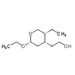 CAS#: 131815-09-3, 2-[(2R,4R,5R)-2-Ethoxy-5-Ethyltetrahydro-2H-Pyran-4-Yl]Ethanol