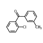 CAS#: 131822-46-3, (2-Chlorophenyl)(3-Methylphenyl)Methanone