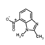 CAS#: 13183-06-7, 1,2-Dimethyl-7-Nitro-1H-Benzimidazole