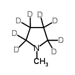CAS#: 131857-29-9, 1-Methyl(<Sup>2</Sup>H<Sub>8</Sub>)Pyrrolidine