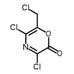 CAS#: 131882-08-1, 3,5-Dichloro-6-(Chloromethyl)-2H-1,4-Oxazin-2-One