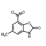 CAS#: 131908-96-8, 5-Methyl-7-Nitro-1,3-Benzothiazol-2(3H)-One