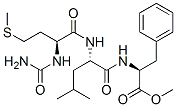 CAS#: 131924-30-6, Methyl (2S)-2-[[(2S)-2-[[(2S)-2-(Carbamoylamino)-4-Methylsulfanylbutanoyl]Amino]-4-Methylpentanoyl]Amino]-3-Phenylpropanoate