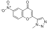 CAS 登录号：131924-52-2， 2-(3-甲基三唑-4-基)-6-硝基苯并吡喃-4-酮