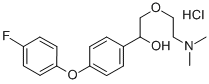 CAS 登录号：131961-73-4， 2-(2-二甲基氨基乙氧基)-1-[4-(4-氟苯氧基)苯基]乙醇盐酸盐