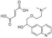 CAS#: 131964-35-7, alpha-((2-(Dimethylamino)ethoxy)methyl)-6-quinolinemethanol (E)-2-butenedioate (salt)