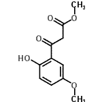 CAS#: 132017-99-3, Methyl 3-(2-Hydroxy-5-Methoxyphenyl)-3-Oxopropanoate
