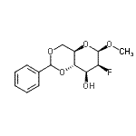 CAS#: 132030-42-3, Methyl 4,6-O-Benzylidene-2-Deoxy-2-Fluoro-beta-D-Mannopyranoside
