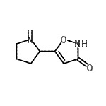 CAS#: 132033-95-5, 5-(2-Pyrrolidinyl)-1,2-Oxazol-3(2H)-One