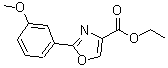 CAS#: 132089-44-2, Ethyl 2-(3-Methoxyphenyl)-1,3-Oxazole-4-Carboxylate