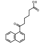 CAS#: 132104-09-7, 6-(1-Naphthyl)-6-Oxohexanoic Acid