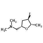 CAS#: 132113-41-8, (1S)-1,4-Anhydro-2,3,5-Trideoxy-5-(Dimethylamino)-2-Fluoro-1-Methyl-D-Erythro-Pentitol