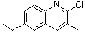 CAS#: 132118-29-7, 2-Chloro-6-Ethyl-3-Methyl-Quinoline
