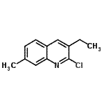 CAS#: 132118-49-1, 2-Chloro-3-Ethyl-7-Methylquinoline