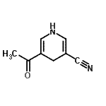 CAS#: 132148-45-9, 5-Acetyl-1,4-Dihydro-3-Pyridinecarbonitrile