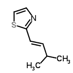 CAS#: 132163-98-5, 2-[(E)-3-Methylbut-1-Enyl]Thiazole