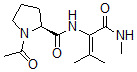 CAS 登录号:132168-80-0, (2S)-1-乙酰基-N-(3-甲基-1-甲基氨基-1-氧代丁-2-烯-2-基)吡咯烷-2-甲酰胺