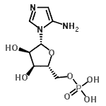 CAS 登录号：132259-10-0， 1-(5-O-膦酰-beta-D-呋喃核糖基)-1H-咪唑-5-胺