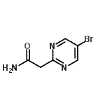 CAS#: 132288-08-5, 2-(5-Bromo-2-Pyrimidinyl)Acetamide