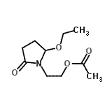 CAS#: 132288-53-0, 2-(2-Ethoxy-5-Oxo-1-Pyrrolidinyl)Ethyl Acetate