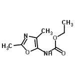 CAS#: 132334-50-0, Ethyl (2,4-Dimethyl-1,3-Oxazol-5-Yl)Carbamate