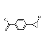CAS#: 132337-10-1, 4-(2-Chlorocyclopropyl)Benzoyl Chloride