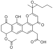 CAS#: 132412-65-8, 2-[8-Acetyloxy-12-Hydroxy-2-(2-Methyl-3-Propyloxiran-2-Yl)-4,11-Dioxo-9,10-Dihydro-8H-Naphtho[7,6-H]Chromen-5-Yl]Acetic Acid