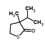 CAS#: 132462-15-8, 3-Isopropyl-3-Methyldihydro-2(3H)-Thiophenone