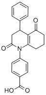 CAS 登录号：132600-15-8， 4-[(4S)-2,5-二氧代-4-苯基-4,6,7,8-四氢-3H-喹啉-1-基]苯甲酸酯