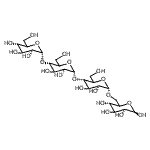 CAS#: 13264-95-4, alpha-D-Threo-Hexopyranosyl-(1->4)-alpha-D-Threo-Hexopyranosyl-(1->4)-alpha-D-Threo-Hexopyranosyl-(1->6)-beta-D-Threo-Hexopyranose