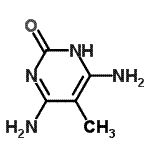 CAS#: 13265-41-3, 4,6-Diamino-5-Methyl-2(1H)-Pyrimidinone