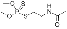 CAS#: 13265-60-6, N-(2-Dimethoxyphosphinothioylsulfanylethyl)ethanamide