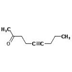 CAS 登录号：132716-17-7， 5-壬炔-2-酮