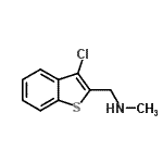 CAS#: 132740-14-8, 1-(3-Chloro-1-Benzothiophen-2-Yl)-N-Methylmethanamine