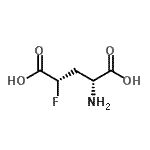 CAS#: 132746-47-5, (4S)-4-Fluoro-D-Glutamic Acid